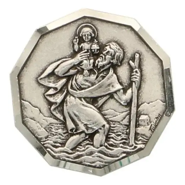 Car magnet St Christopher 28mm