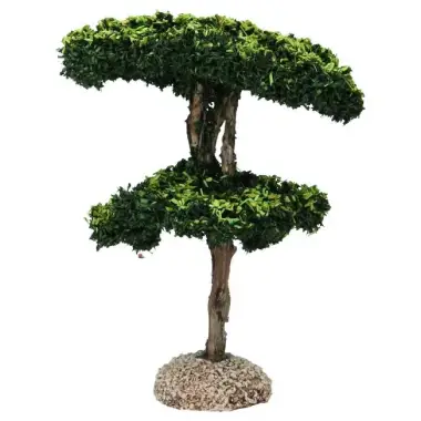 Provencaalse decor Maritieme pijnboom H 15 cm