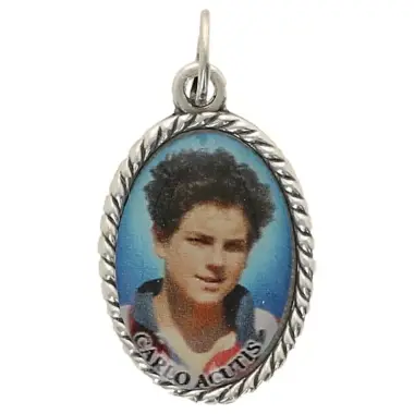 Médaille 25 mm Ov - St Carlo Acutis