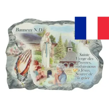 Plaatje / Magneet Banneux 7.5 cm x 5.5 cm - FR