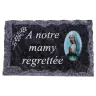Plaque Cimetiere A Notre Mamy Regrettee 9x14