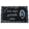 Plaque Cimetiere Aan Mijn Geliefde Oma 9x14