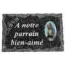 A Plate of cemeteries Notrre Godfather BienAime 9x14