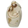 Nativité en albâtre 7,5x4,5x3 cm décoré