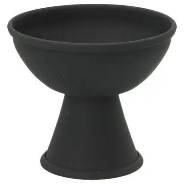 Wierookbrander - H 9 x 8 cm - Zwart ijzer