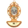 Wijwatervat Olijvenhour 9 x 5.5 cm Wonderbare Maria