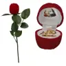 Ecrin / Rose sur tige / Ste Rita
