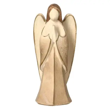 Crèche de Noël en bois Aram 10 cm : Ange