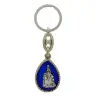 key ring App. Lourdes Email Blue