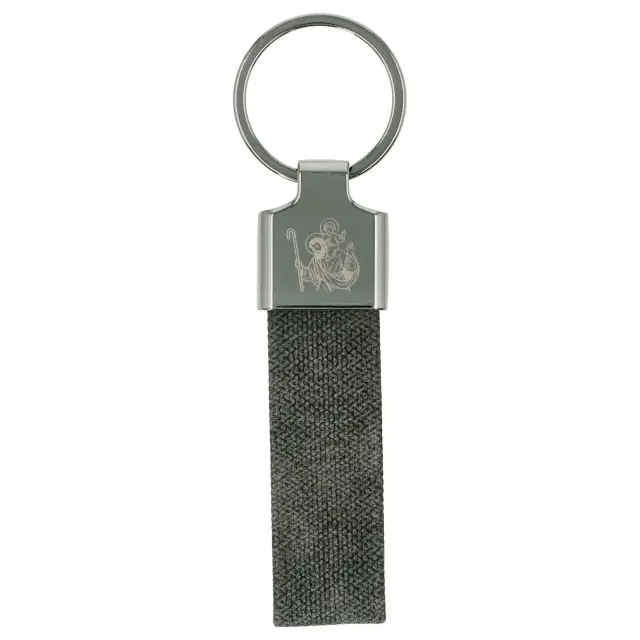 Porte-Clefs Cuir - St Christophe
