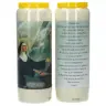 9 days candle / white / St. Rita / prayertext in Dutch