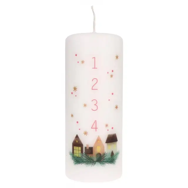 Cierge de l'Avent 150 X 60 mm