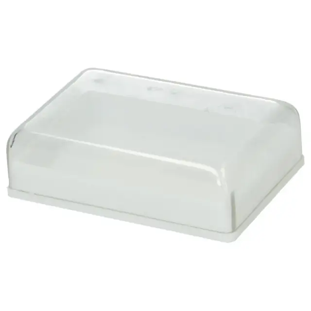 Doosje plastiek 6.5 X 5.5 X 2.2 cm