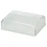 Doosje plastiek 6.5 X 5.5 X 2.2 cm