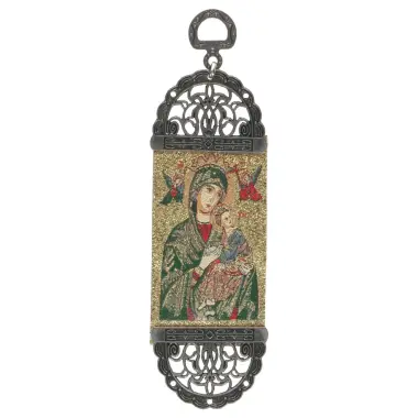 Icône - Tissu 5 X 17 cm - Perpétuel Secours