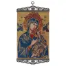 Icône - Tissu 20 X 38 cm - Perpétuel Secours