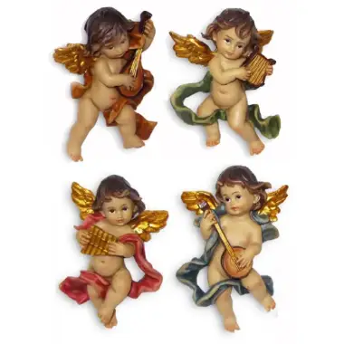 Angel musician to suspend 10 cm 4 / set