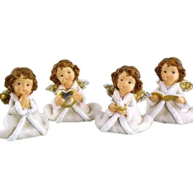 Christmas Angel 7 cm - 4 / set