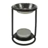 Brûle-encens - H 10 cm - Nickelé