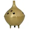 Wierookbrander in verguld messing - H 7 cm