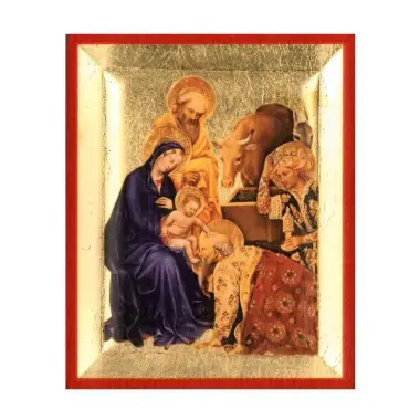 Icône 13 X 11 cm Nativité