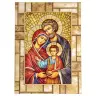 Holy Family glass frame 17 x 23.5 cm