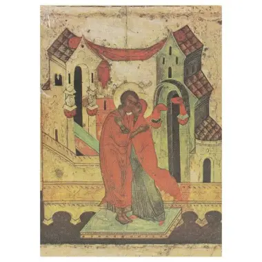 Icône 10 X 7 cm - Anna et Joachim
