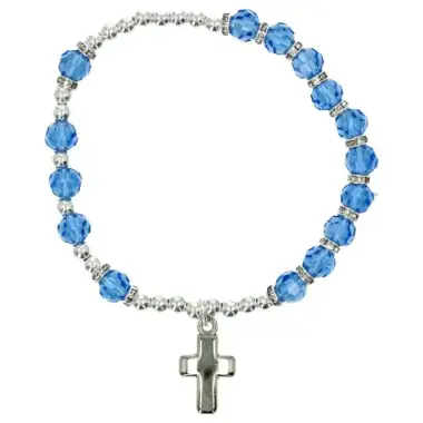 Elastic bracelet glass