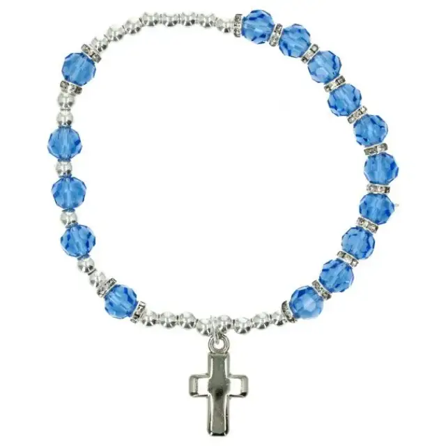 Elastic bracelet glass