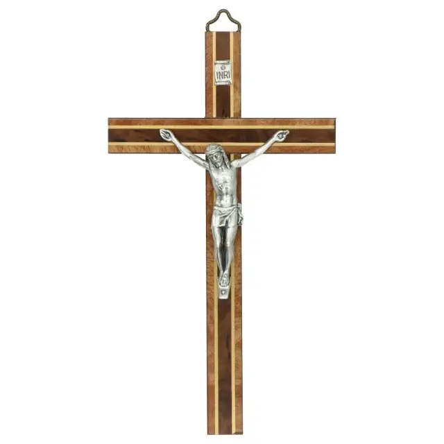 Croix Murale - 17 cm - Bois