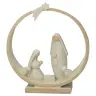 Nativité moderne de 21 cm