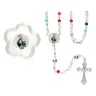Mini rosary in egg Multicolor