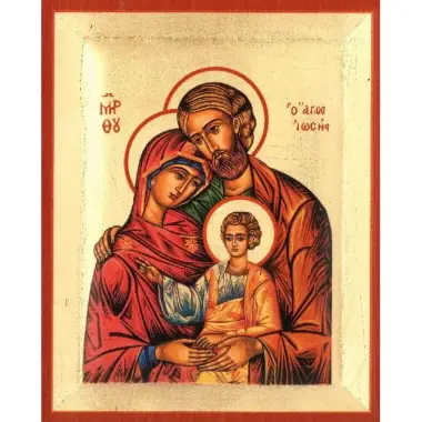 Icon 13 X 11 cm Holy Family