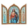 Triptyque 12 X H10 cm - Sacré Coeur