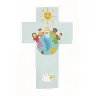 Croix murale 12 cm Enfants du monde