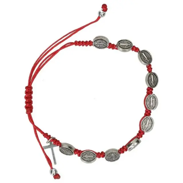 Armband/koord - H Benedictus - hout - 6 kleuren