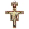 Croix St Damien - 18 X 12 cm