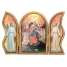 Triptych 13 x H09 cm our Lady undoer of knots Angels
