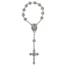 Rosary Roses Silver Plated