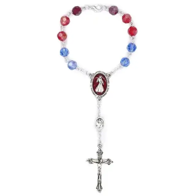 Dizainier avec fermoir - Cristal - Christ Miséricordieux