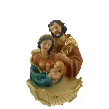 Stoup 10 cm Holy Family