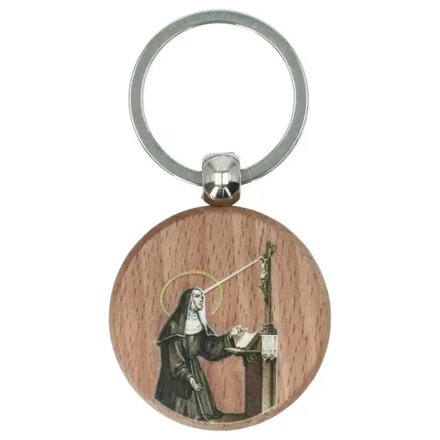 Key ring Wood