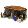 Provencaal santon : set van 11 figuren + stal