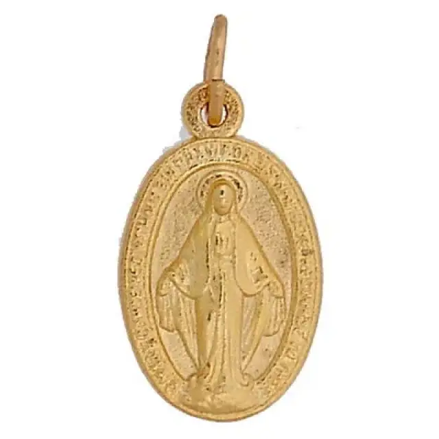 Medaille 17 mm Ov - Wonderbare - Verguld