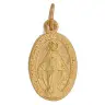 Medaille 17 mm Ov - Wonderbare - Verguld