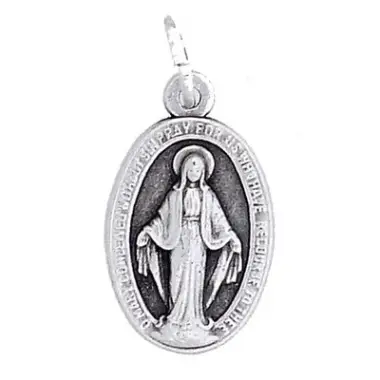 Medaille 17 mm Ov - Wonderbare - Verzilverd