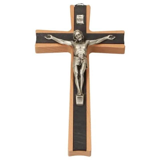 Kruisbeeld 19 cm Hout