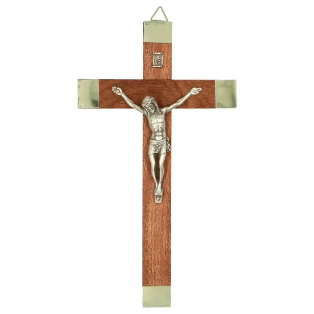 Croix Murale - 20 cm - Bois Clair