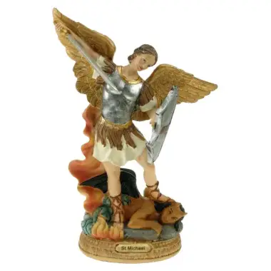 Statue 13 cm - St Michel