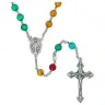 Chapelet multicolore en plastique